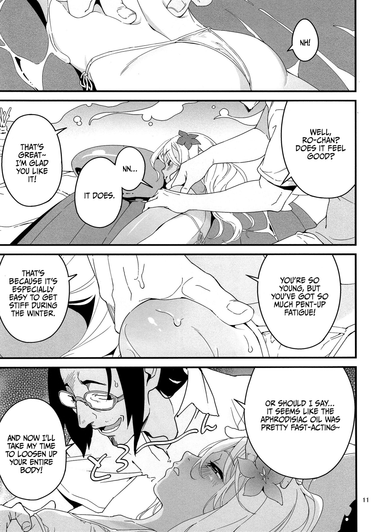 Hentai Manga Comic-Deploy! Ro-chan's Masssage Is Warm Even In Winter-Read-10